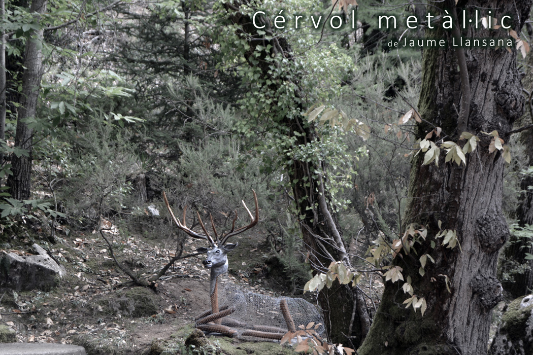 'Cérvol metàl·lic' by Jaume Llansana
